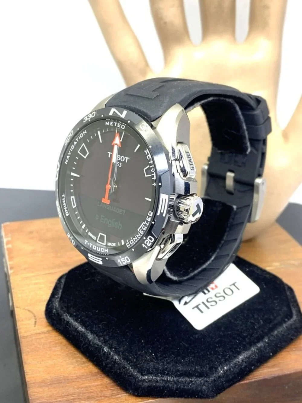 Tissot T-Touch Connect Solar Men's Watch Titanium Case 47.5mm T1214204405100